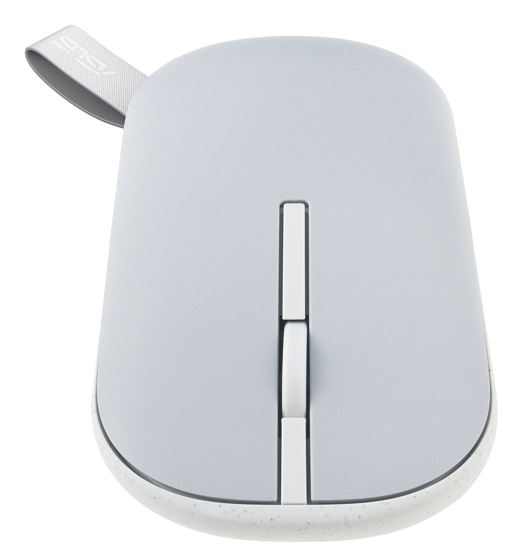 ASUS Marshmallow Mouse MD100 ratón Oficina Ambidextro RF Wireless + Bluetooth Óptico 1600 DPI (5)