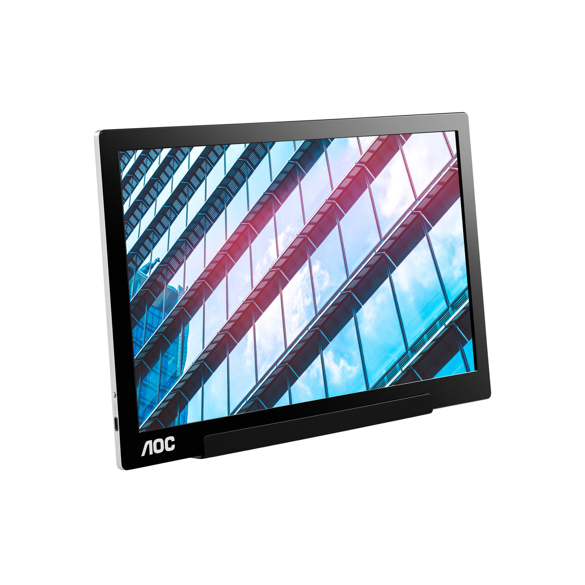 AOC I1601P monitor o TV portátil Negro, Plata 39,6 cm (15.6") LED 1920 x 1080 Pixeles (5)