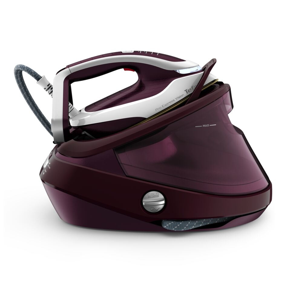 Tefal Pro Express Vision GV9810 3000 W 1,1 L Durilium AirGlide Autoclean soleplate Rojo, Blanco (5)