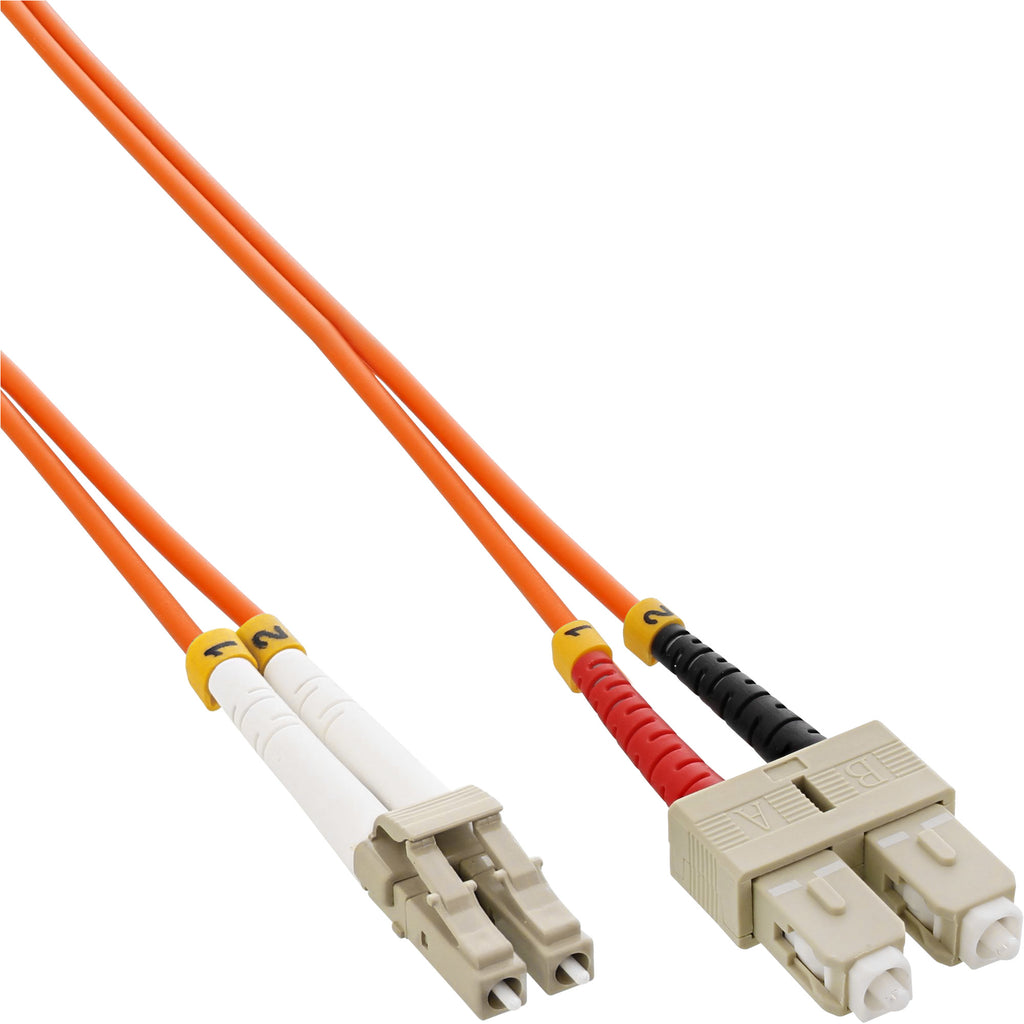 InLine 88639 Cable de fibra óptica e InfiniBand 20 m Naranja