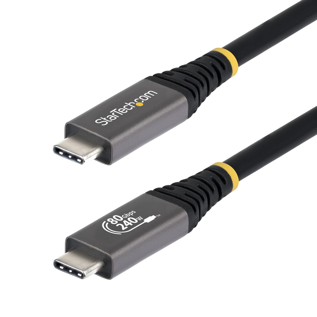 StarTech.com CC1M80GUSB4CABLE cable USB USB4 Gen 4x2 USB C 80 Gbit/s (2)