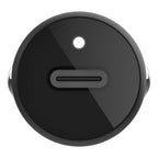 Adaptador de corriente para el coche - 30 vatios - 3 A - Fast Charge, Suministro de energía 3.1 (USB-C) - negro