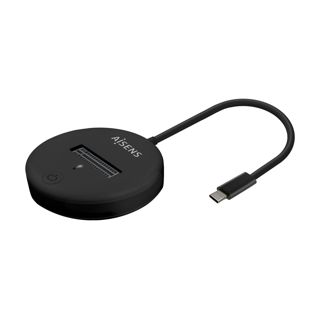AISENS ASUC-M2D013-BK caja para disco duro externo Caja externa para unidad de estado sólido (SSD) Negro (2)