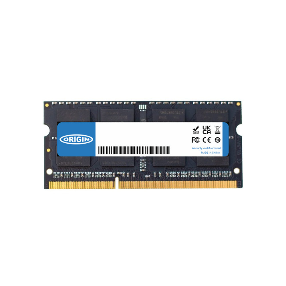 Origin Storage 11202707-OS módulo de memoria 8 GB 1 x 8 GB DDR3 204-pin SO-DIMM