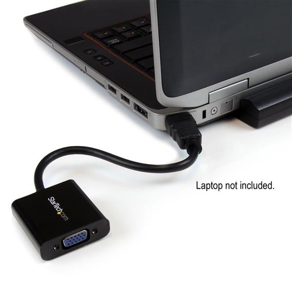 StarTech.com HD2VGAE2 adaptador de cable de vídeo Negro (5)