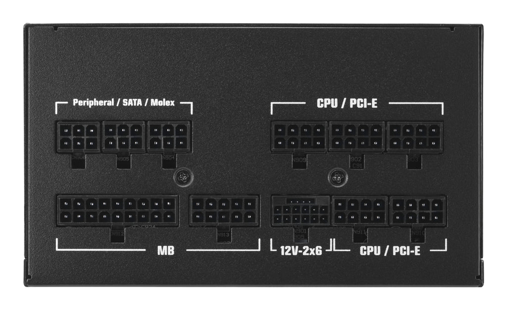 ASUS TUF-GAMING-1200G-EVO unidad de fuente de alimentación 1200 W 20+4 pin ATX ATX Negro (4)