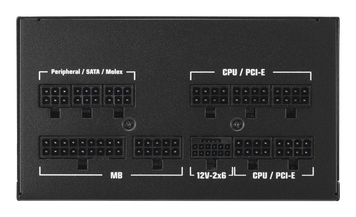 ASUS TUF-GAMING-1200G-EVO unidad de fuente de alimentación 1200 W 20+4 pin ATX ATX Negro (4)