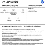 HP None Intel Core Ultra 9 285 32 GB DDR5-SDRAM 1 TB SSD NVIDIA GeForce RTX 5060 Ti Windows 11 Pro Torre Puesto de trabajo AI Workstation, AI PC Negro (4)