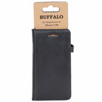 Buffalo 657529 funda para teléfono móvil 11,9 cm (4.7") Folio Negro (2)