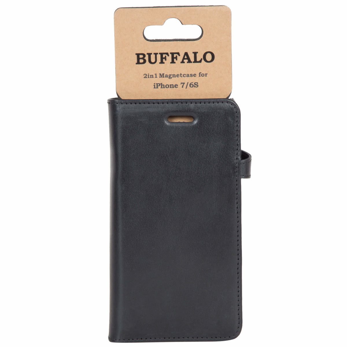 Buffalo 657529 funda para teléfono móvil 11,9 cm (4.7") Folio Negro (2)