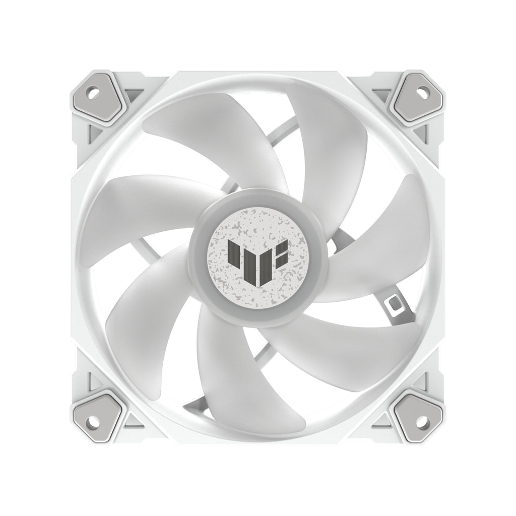 ASUS TUF GAMING TF120 ARGB WHITE EDITION 3IN1 Carcasa del ordenador Refrigerador de aire 12 cm Blanco 3 pieza(s) (9)