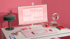 Logitech POP Icon Keys teclado Universal Bluetooth QWERTY Internacional de EE.UU. Rosa (8)
