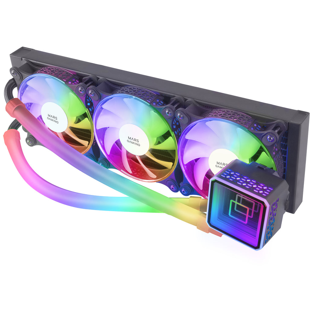 Mars Gaming MLULTRA360 sistema de refrigeración para ordenador Procesador Kit de refrigeración líquida 12 cm 1 pieza(s) (4)
