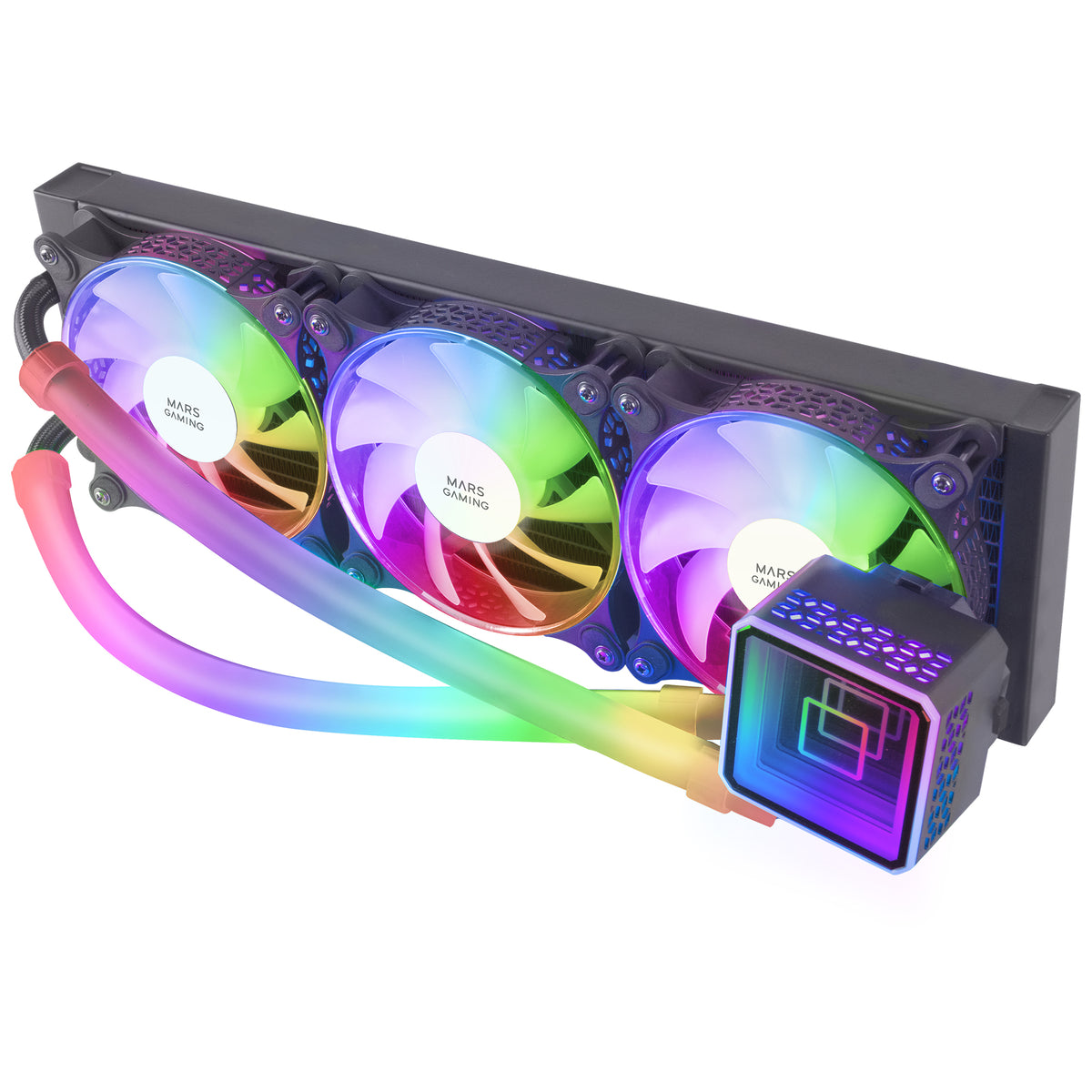 Mars Gaming MLULTRA360 sistema de refrigeración para ordenador Procesador Kit de refrigeración líquida 12 cm 1 pieza(s) (4)