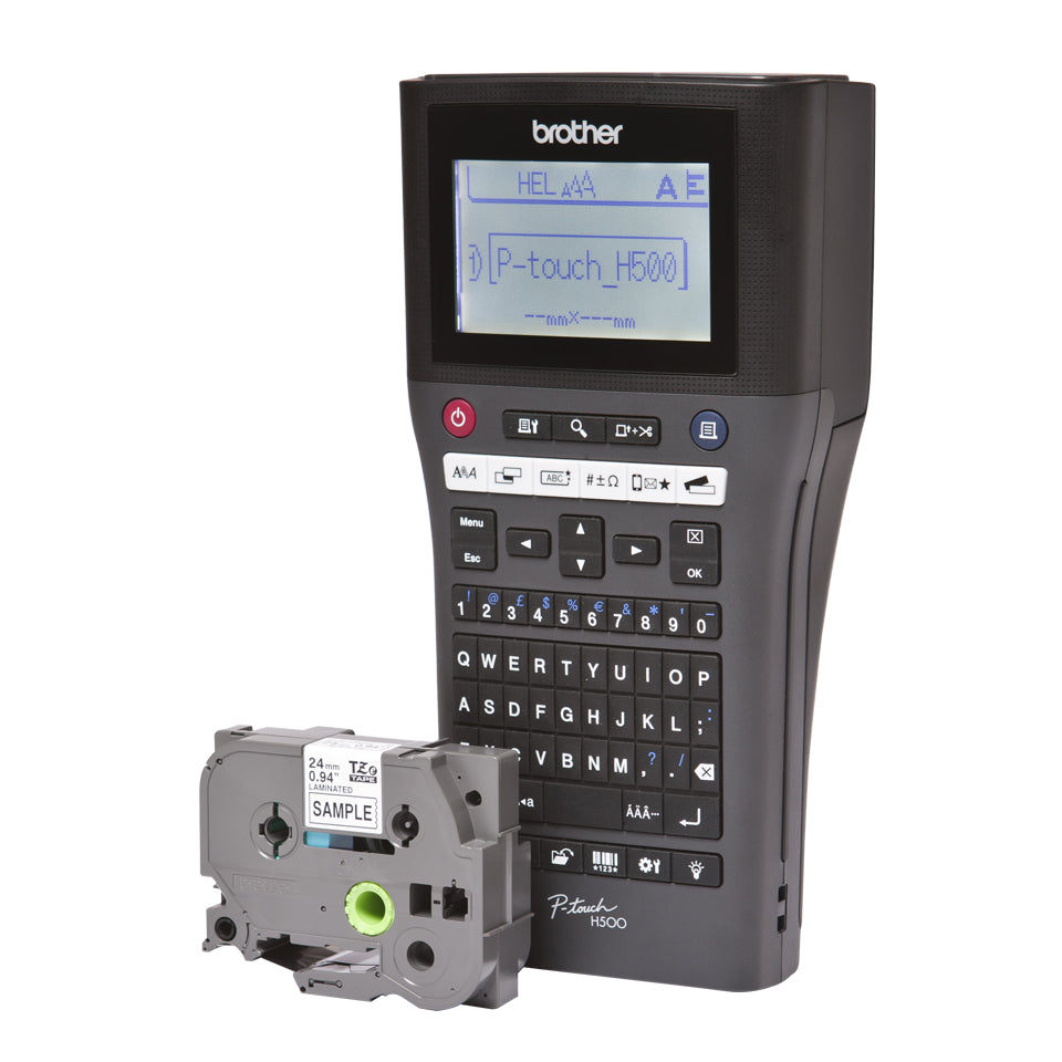Brother PT-H500 impresora de etiquetas 180 x 180 DPI 30 mm/s Alámbrico TZe QWERTY (5)