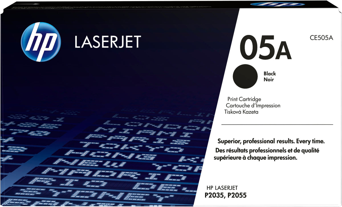 HP 05A Black Original LaserJet Toner Cartridge cartucho de tóner 1 pieza(s) (2)