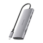 AISENS ASUC-7P031-GR base para portátil y replicador de puertos Alámbrico USB 3.2 Gen 1 (3.1 Gen 1) Type-C (4)