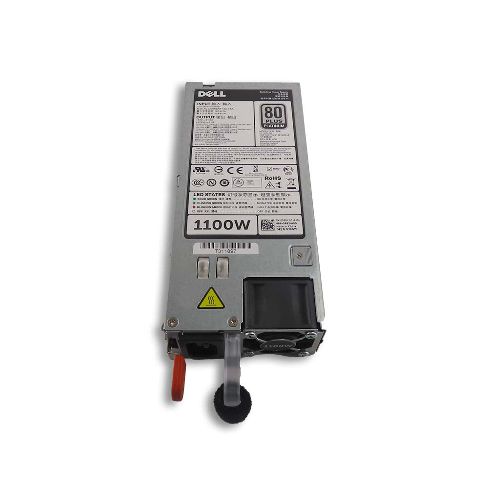 Dell POWEREDGE R620/R720 1100W 38GYJ-RFB – Reacondicionado (2)