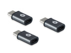 Conceptronic DONN05G cambiador de género para cable USB 2.0 Type-C USB 2.0 Micro Negro (2)