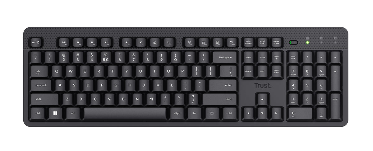 Trust Ody II teclado Oficina RF inalámbrico QWERTY Inglés del Reino Unido Negro (3)