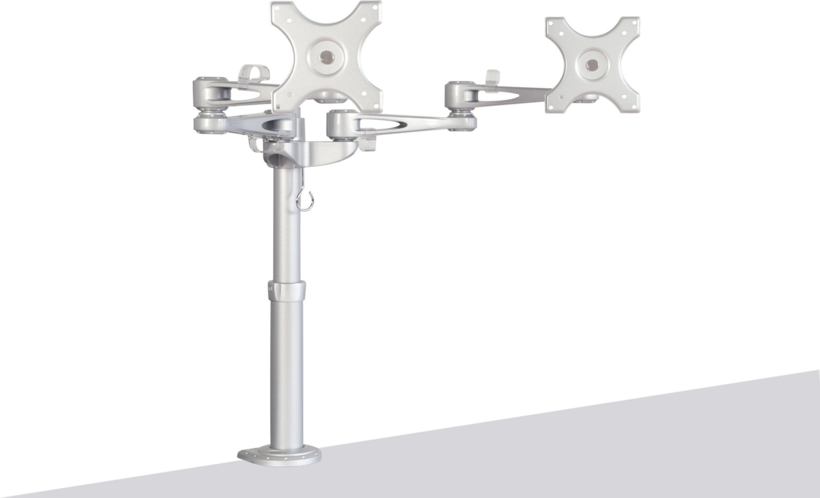 Soporte mesa ARTICONA Dual LCD plata (4)