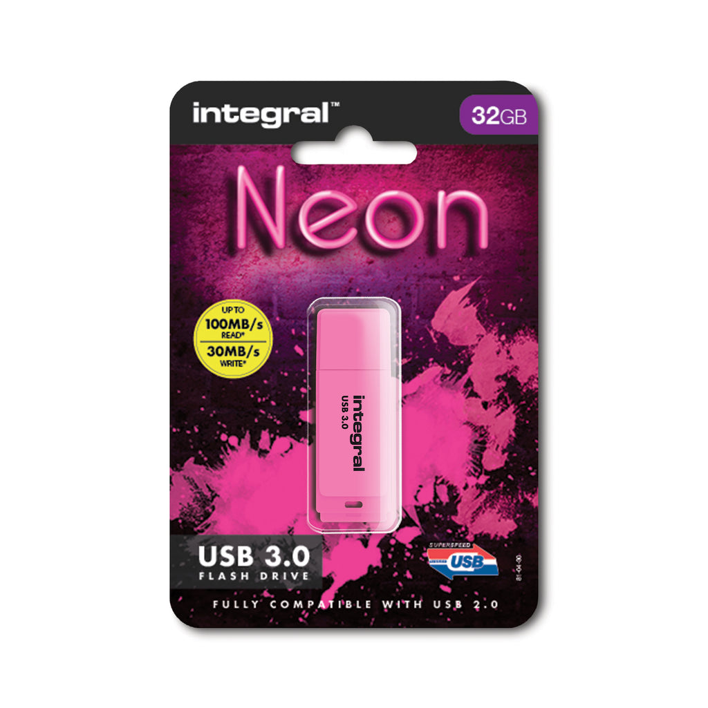 Integral INFD32GBNEONPK3.0 unidad flash USB 32 GB 3.2 Gen 1 (3.1 Gen 1) (2)