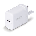 Lindy 73427 cargador de dispositivo móvil Universal Blanco Corriente alterna Carga rápida Interior