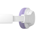 Auricular - tamaño completo - Bluetooth - inalámbrico, cableado - conector de 3,5 mm - lavanda