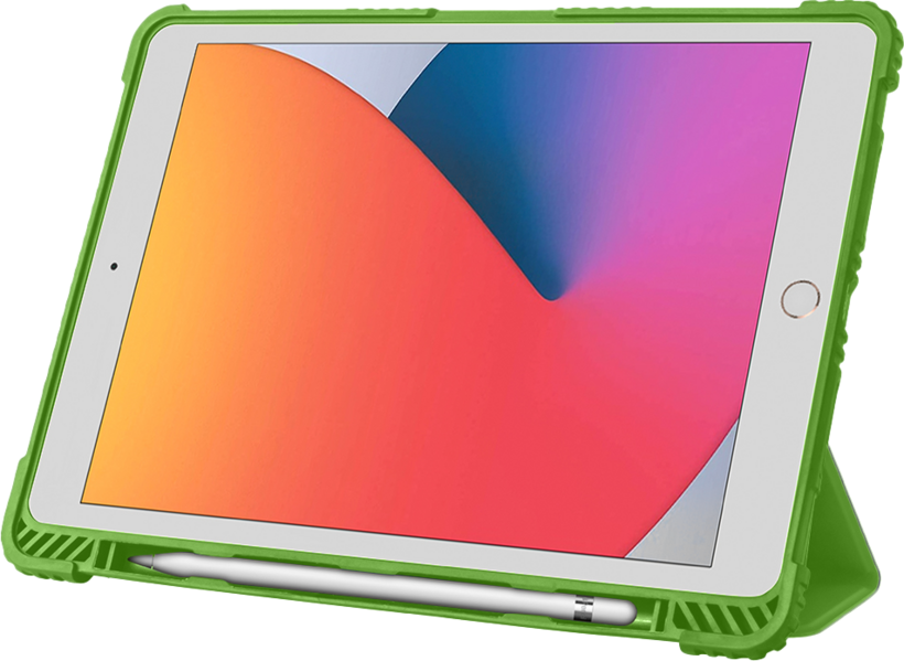 Funda rug. ARTICONA iPad 10.2 Edu. verde (4)