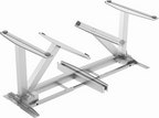 Estructura escr. Fellowes Levado plata (5)