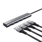 Trust Halyx USB 3.2 Gen 1 (3.1 Gen 1) Type-A 5 Mbit/s Negro, Gris (3)