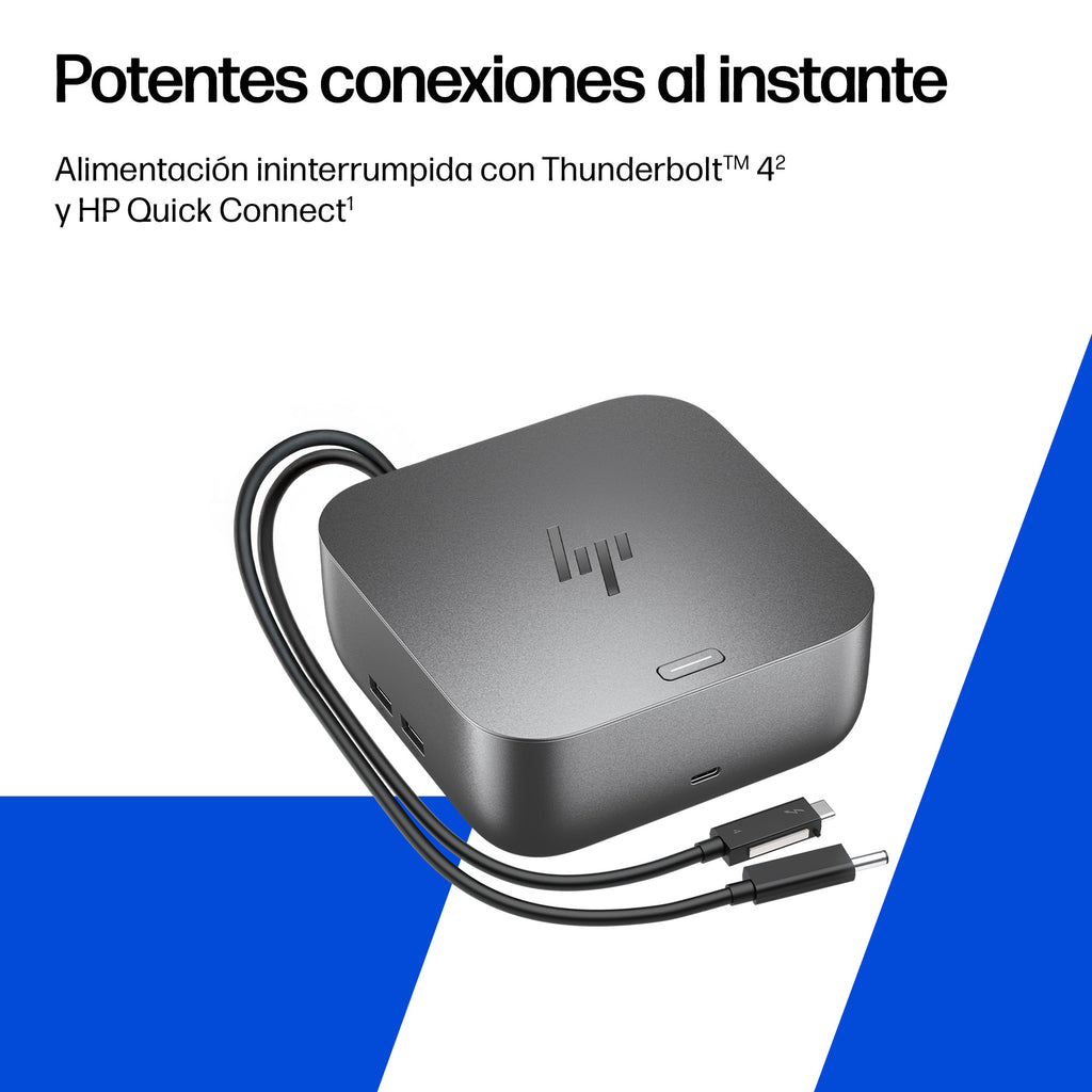 HP Thunderbolt 4 Ultra 280W G6 Dock Alámbrico Gris (6)