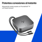 HP Thunderbolt 4 Ultra 280W G6 Dock Alámbrico Gris (6)