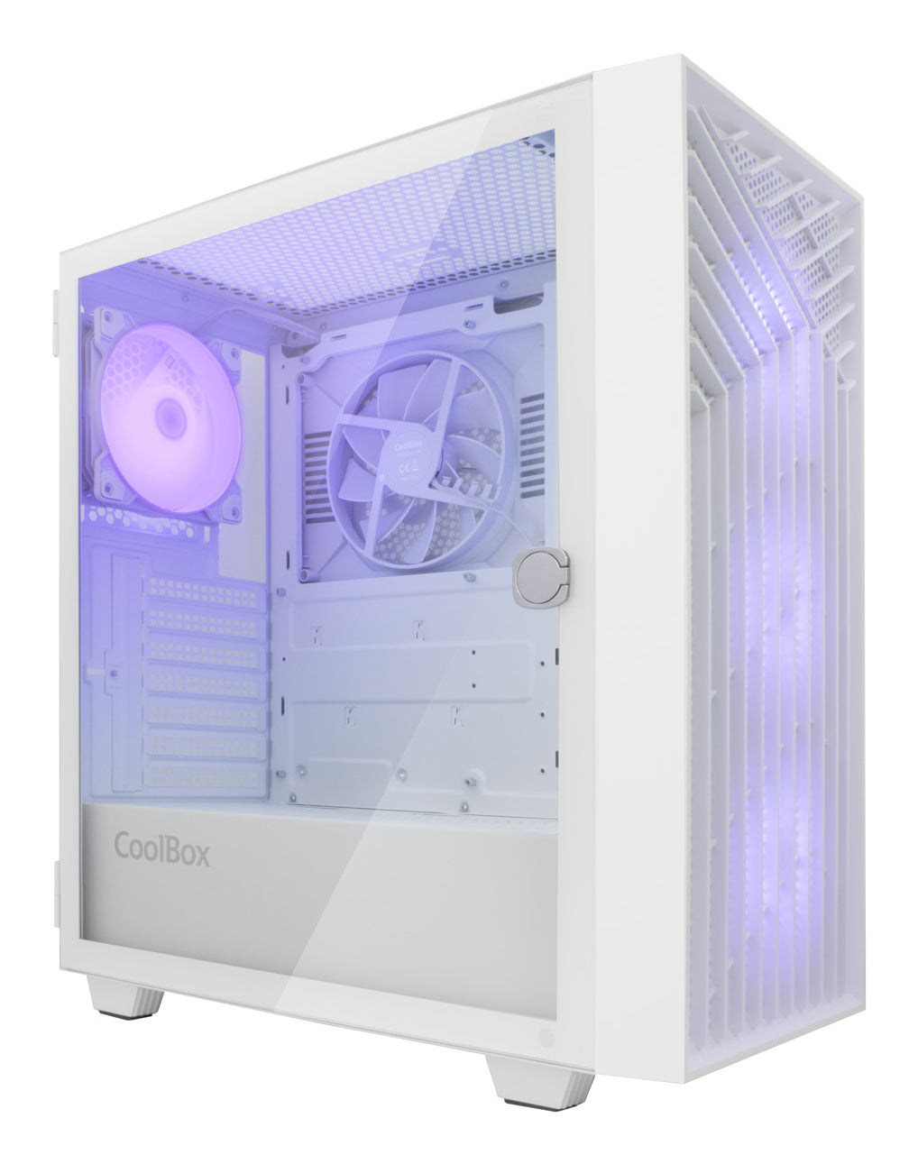 CoolBox COO-CHA-GA300W-0 carcasa de ordenador Torre Blanco