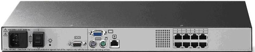 HP Servidor de montaje en rack KVM 1x8 396630-001-RFB – Reacondicionado