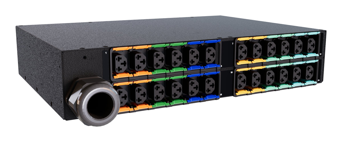 Vertiv PowerIT VP1U62A1 unidad de distribución de energía (PDU) 24 salidas AC Negro