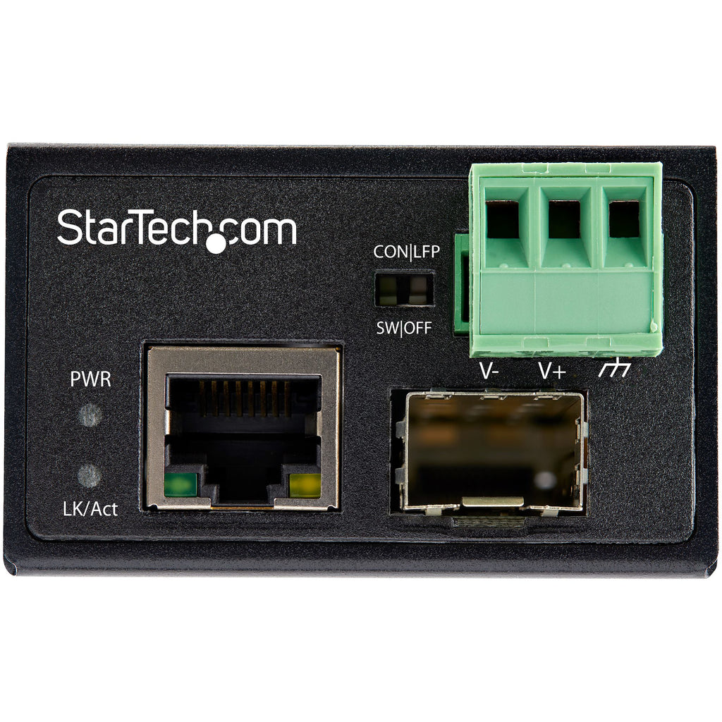 StarTech.com IMC100MSFP convertidor de medio 100 Mbit/s Multimodo, Monomodo Negro (2)