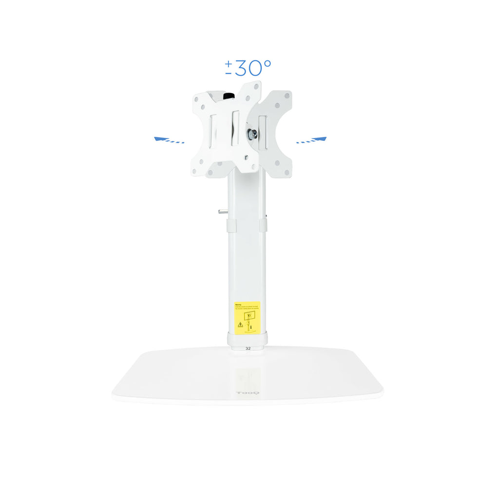 TooQ DB1127TN-W soporte para monitor 68,6 cm (27") Escritorio Blanco (5)