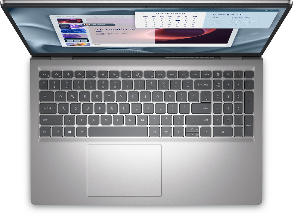 DELL Pro 15 Essential PV15250 Intel® Core™ i7 i7-1355U Portátil 39,6 cm (15.6") Full HD 16 GB DDR5-SDRAM 512 GB SSD Wi-Fi 6 (802.11ax) Windows 11 Pro Platino, Plata QWERTZ Alemán (5)