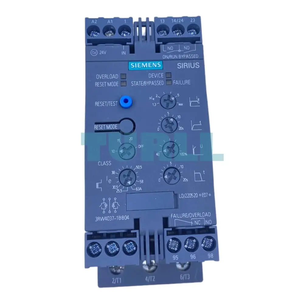 Siemens SIRIUS 3RW Soft Starter 30kW 480V ac 3 Phase (3)