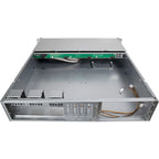 Inter-Tech 2U 2404L S-ATA Rack Negro, Gris