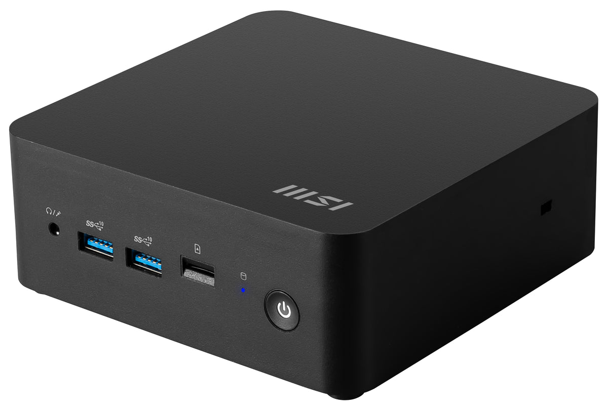MSI CUBI NUC 1MG-244BEU PC/estación de trabajo barebone 0.84L sized PC Negro 100U Intel® SoC (6)