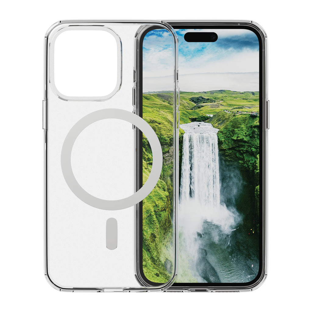 dbramante1928 Iceland Ultra D3O MagSafe funda para teléfono móvil Transparente, Blanco
