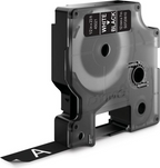 Cinta D1 Dymo LM 12 mm x 7 m negro (2)