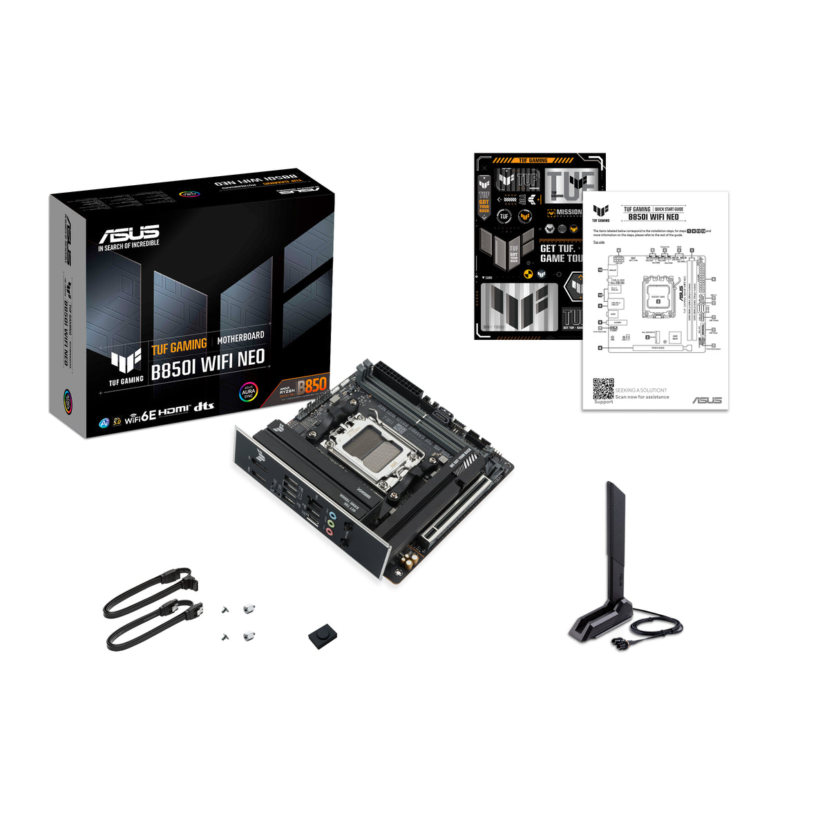 ASUS TUF GAMING B850I WIFI NEO AMD B850 Zócalo AM5 mini ITX (5)