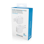 AISENS ASCH-100W4P028-W cargador de dispositivo móvil Universal Corriente alterna Carga rápida Interior (7)
