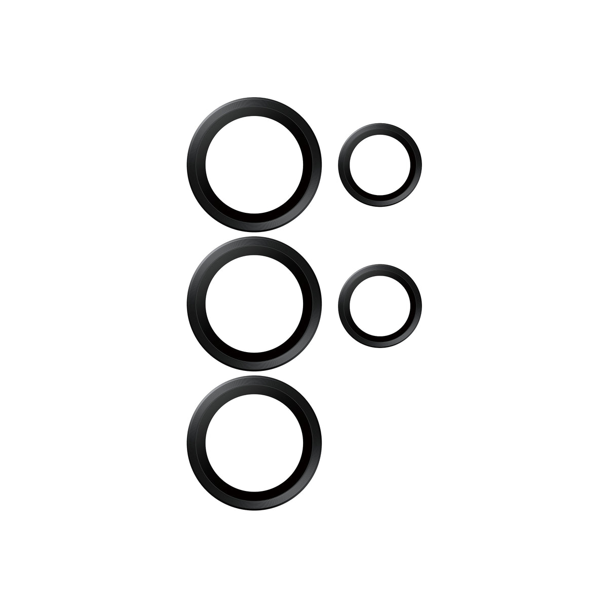 PanzerGlass ® Hoops® Camera Lens Protector Black Samsung Galaxy S25 Ultra Protector de pantalla 1 pieza(s) (4)
