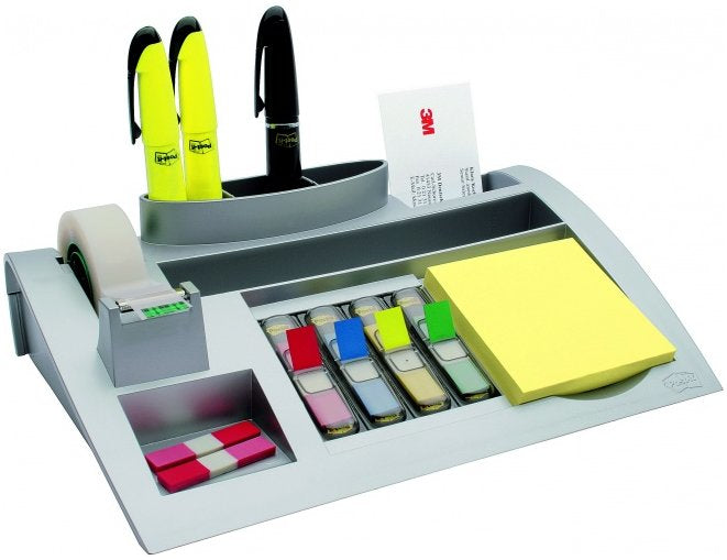 3M C50 organizador para cajón de escritorio Plata