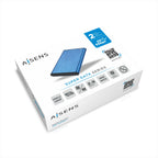 AISENS ASE-2525BLU caja para disco duro externo Caja externa para unidad de estado sólido (SSD) 2.5" (7)
