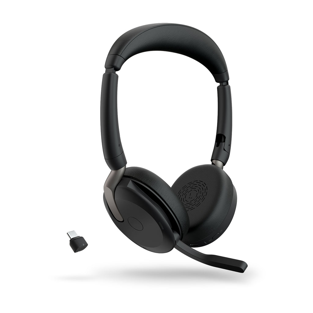 Jabra Evolve2 65 Flex Auriculares Inalámbrico Diadema Oficina/Centro de llamadas USB Tipo C Bluetooth (4)